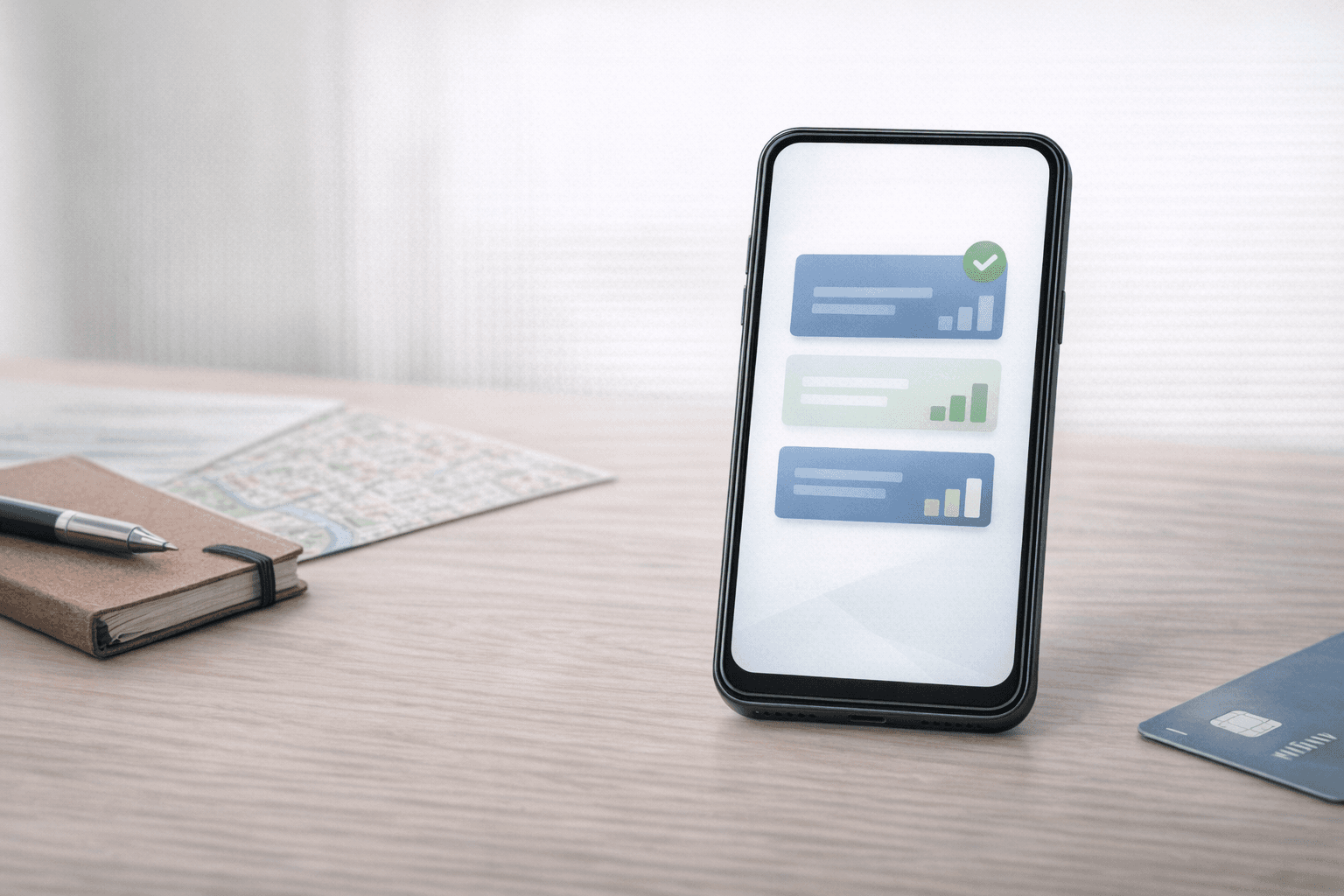 Telefon s digitální eSIM profilem a datovým tarifem